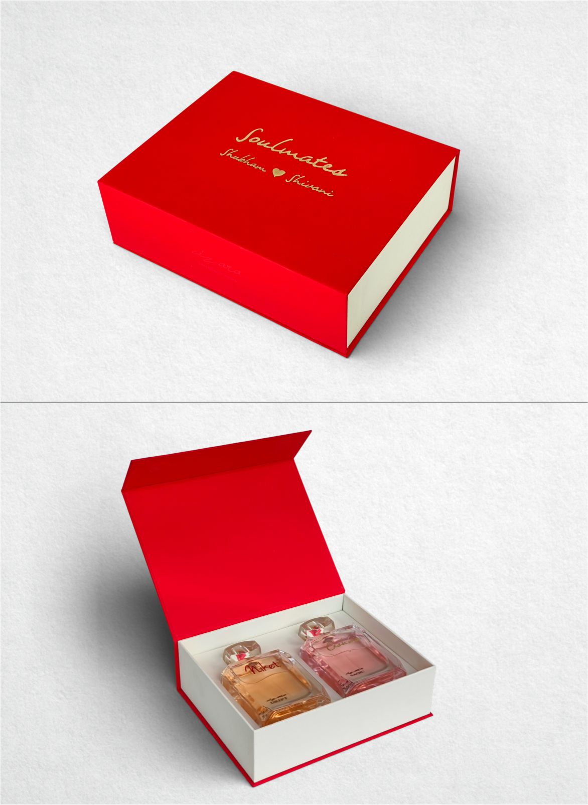 Suave & Allure (100ml each) | Couple Perfume Sets | Customisable Fragrance Gift for His & Her