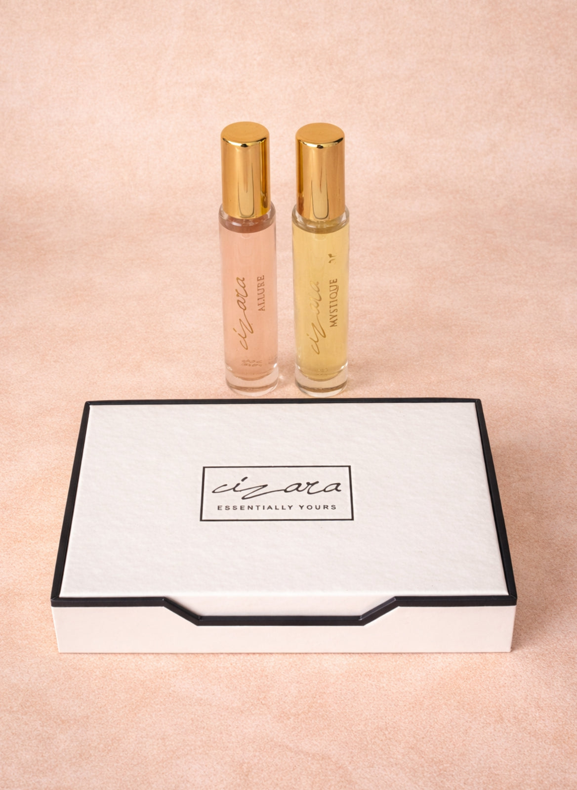 Cizara Mini Perfume Set | Travel-Size 15ml Fragrances for His & Her