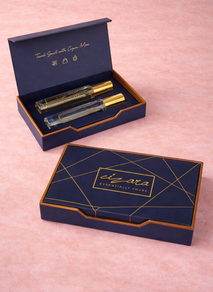 Cizara Mini Perfume Set | Travel-Size 15ml Fragrances for His & Her