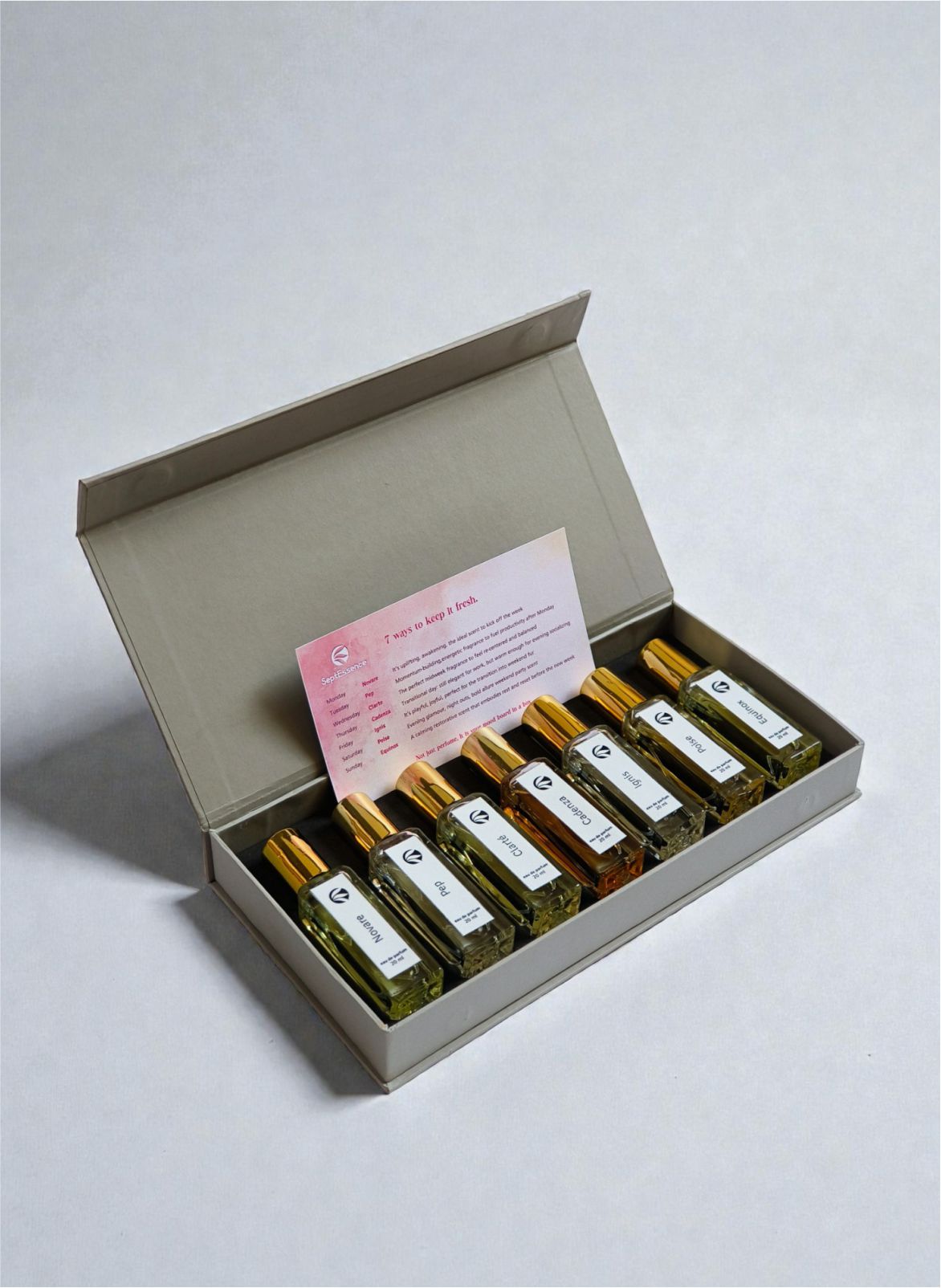 7-days Signature Perfume Set (20mI x 7) I For Her