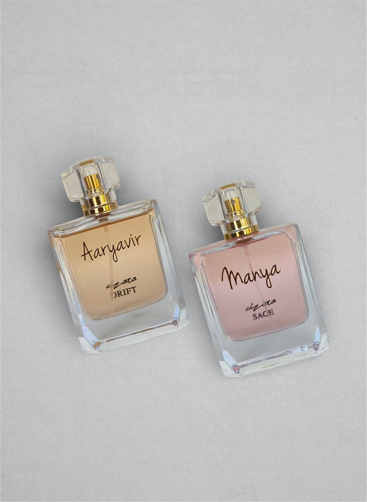 Drift & Sage (100ml each) | Couple Perfume Sets | Customisable Fragrance Gift for His & Her