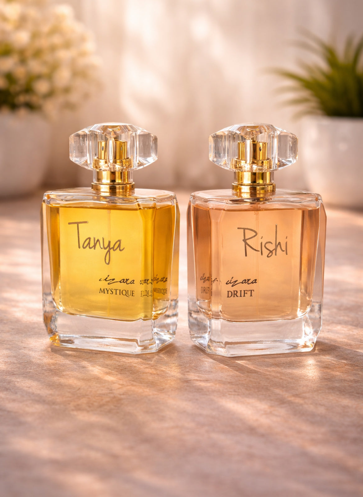 Drift & Mystique (100ml each) | Couple Perfume Sets | Customisable Fragrance Gift for His & Her