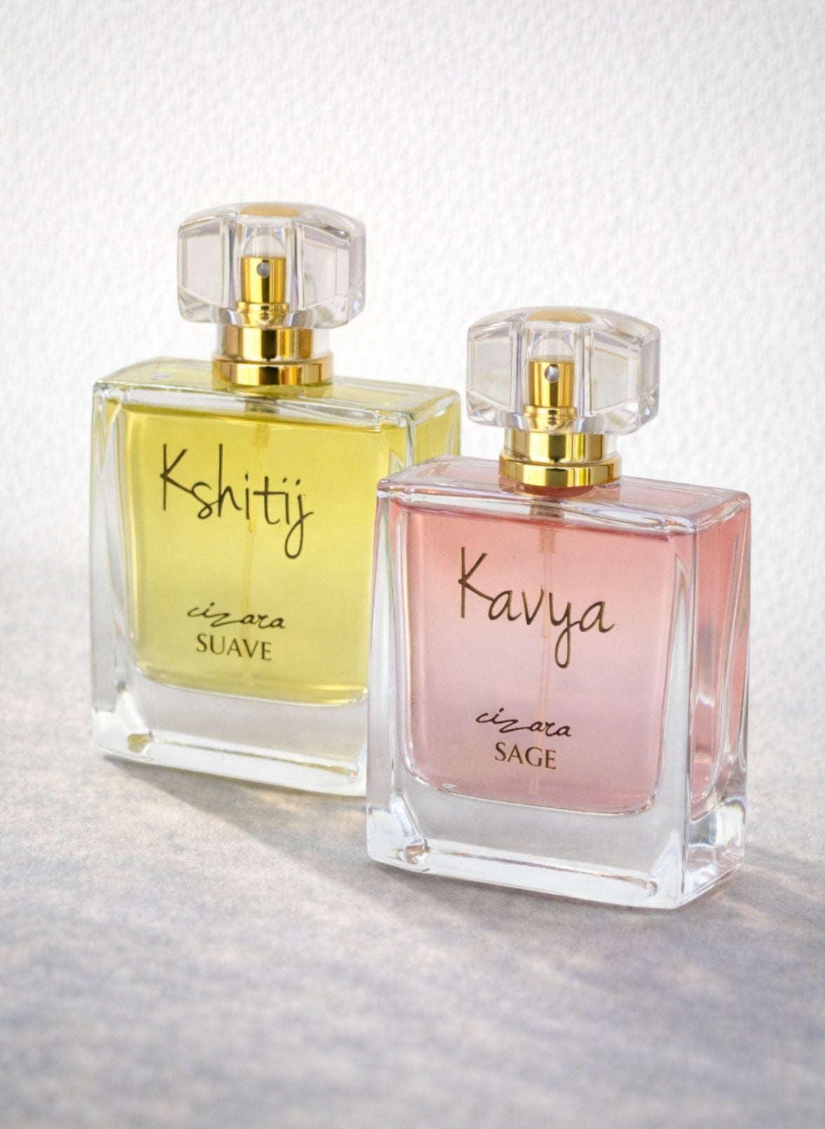 Suave & Sage (100ml each) | Couple Perfume Sets | Customisable Fragrance Gift for His & Her