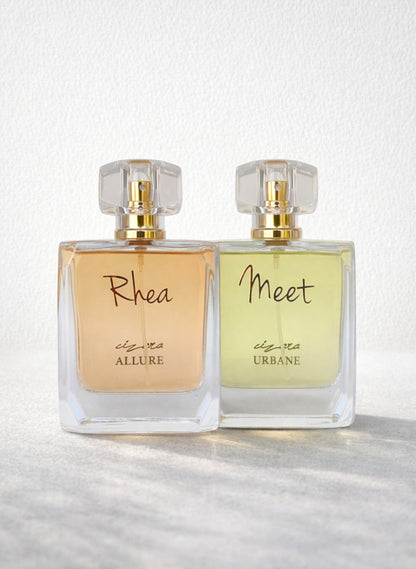 Urbane & Allure (100ml each) | Couple Perfume Sets | Customisable Fragrance Gift for His & Her