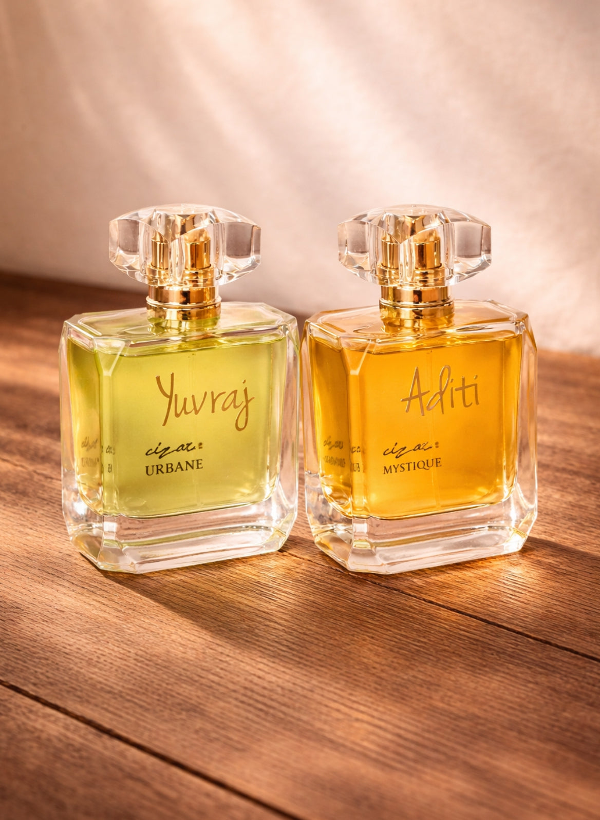 Urbane & Mystique (100ml each) | Couple Perfume Sets | Customisable Fragrance Gift for His & Her