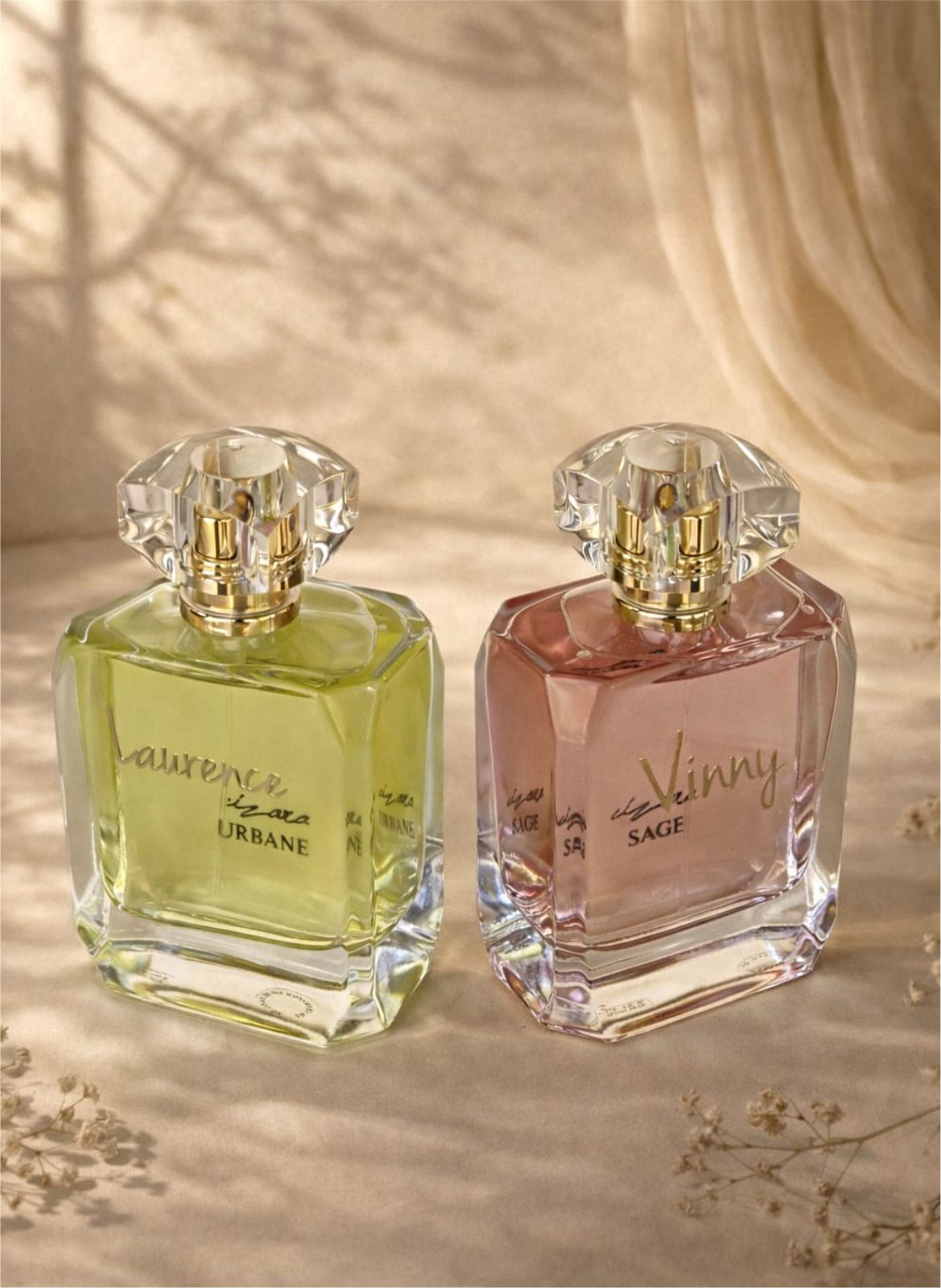 Urbane & Sage (100ml each) | Couple Perfume Sets | Customisable Fragrance Gift for His & Her